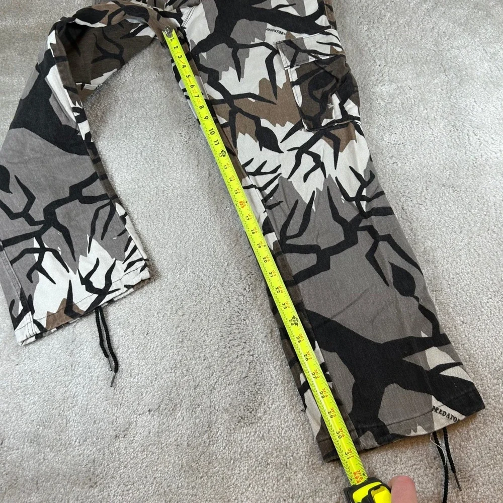 Predator Camo‎ Cargo Pants Men's Multi-Pocket Baggy Outdoor Hunting Size M 31X31